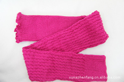 东方缘竖条泡泡款开司米袜套 优雅与保暖的完美结合